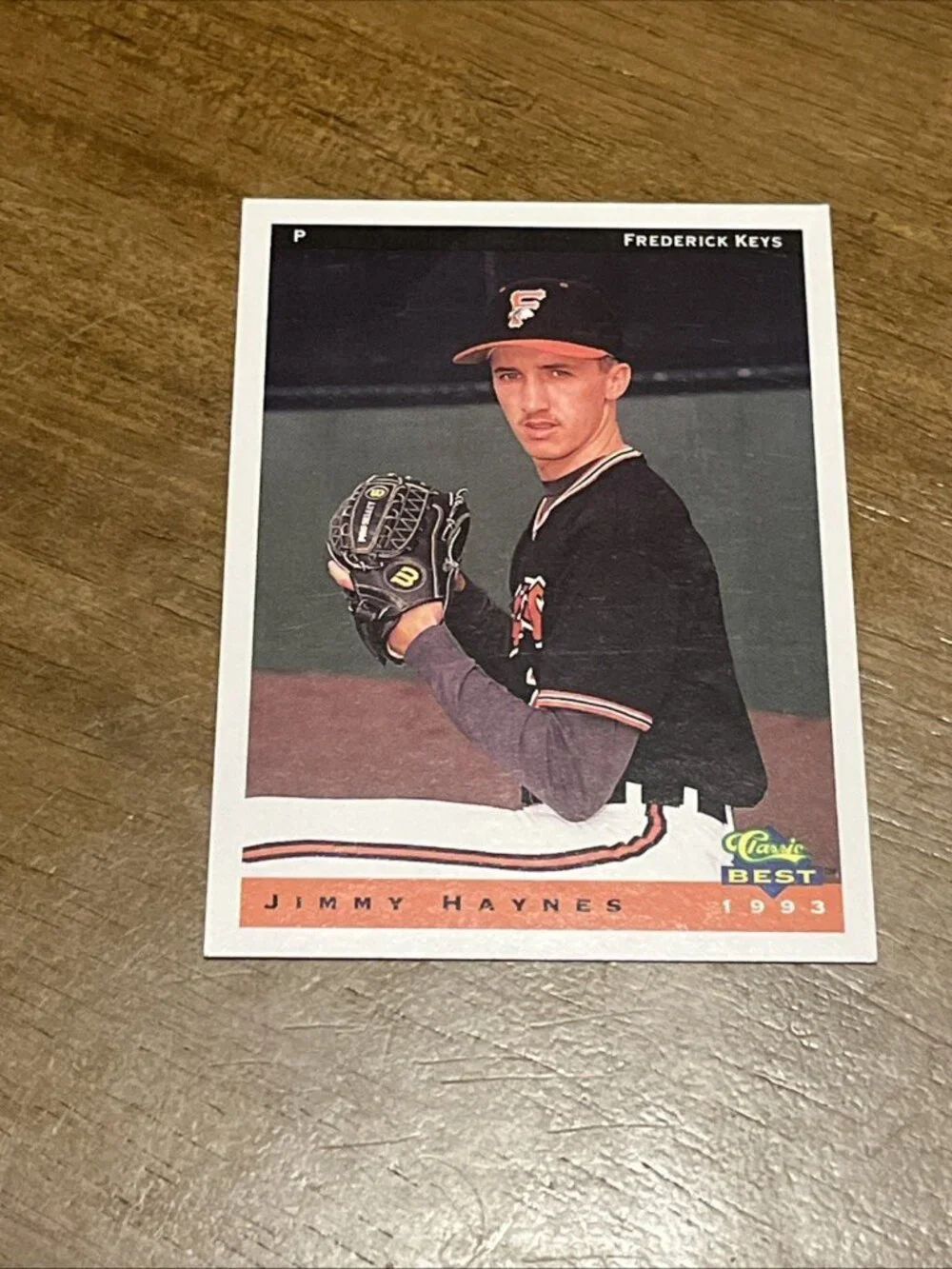 1993 Classic Best Frederick Keys - Jimmy Haynes #10 (RC)